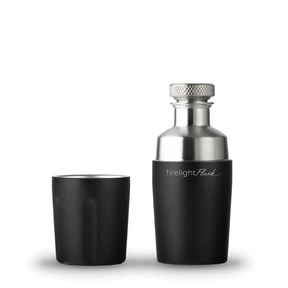 High Camp Flasks V2 Firelight 375 Flask in Onyx